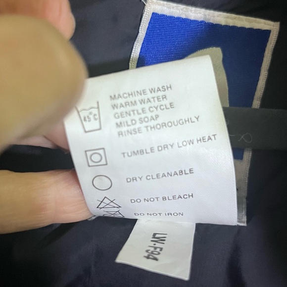 Sierra Designs Vintage Goose Down Parka Removable Hoodie Nylon Snap Zip size XL - Picture 6 of 13